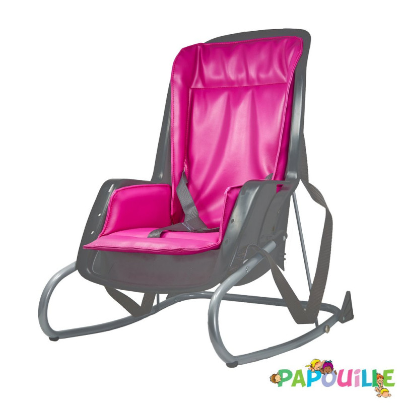 Coussin de rechange siège à coque relax fushia