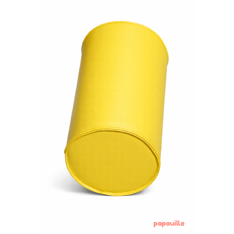 Module cylindre en mousse diam 25cm jaune