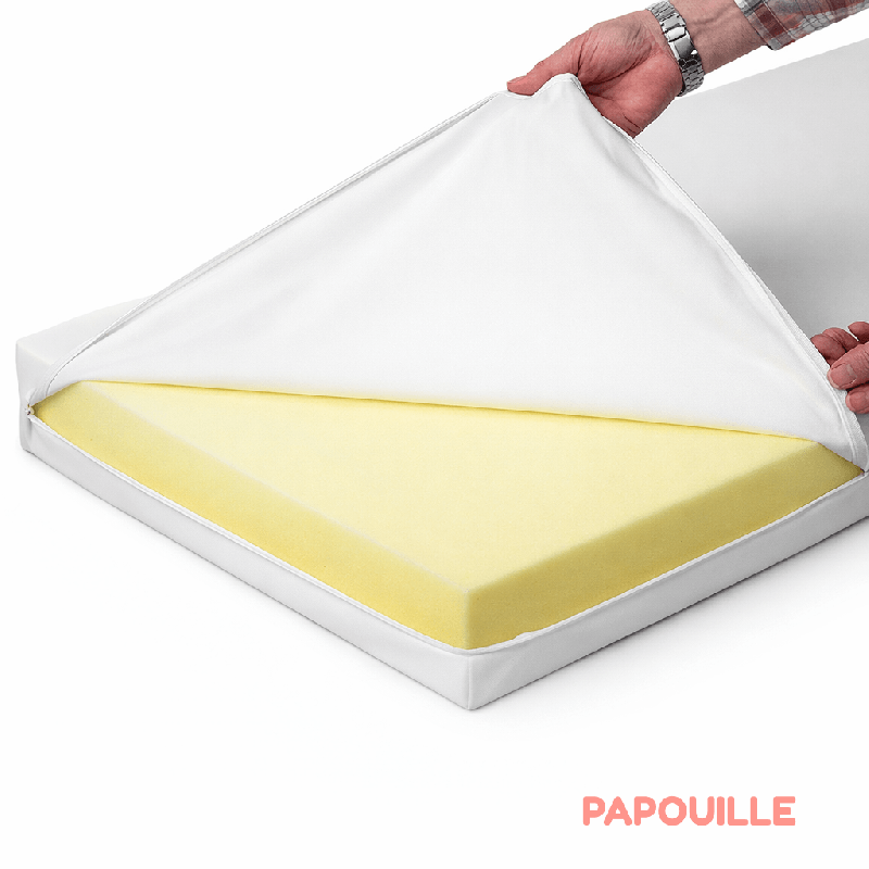 Housse de rechange matelas imperméable 60 x 120 x 10 cm