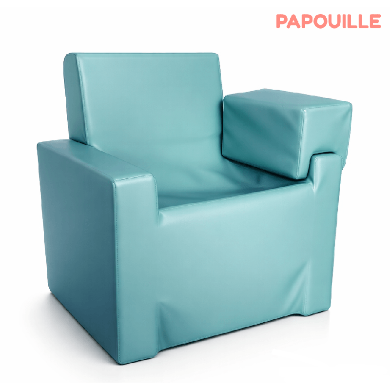 Fauteuil d'allaitement en mousse pvc avec accoudoirs