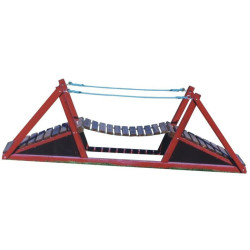 Pont d'aire de jeux extérieur enfant