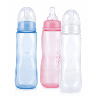 Biberon pastel avec tétine anti-colique - 240ml - 3m+