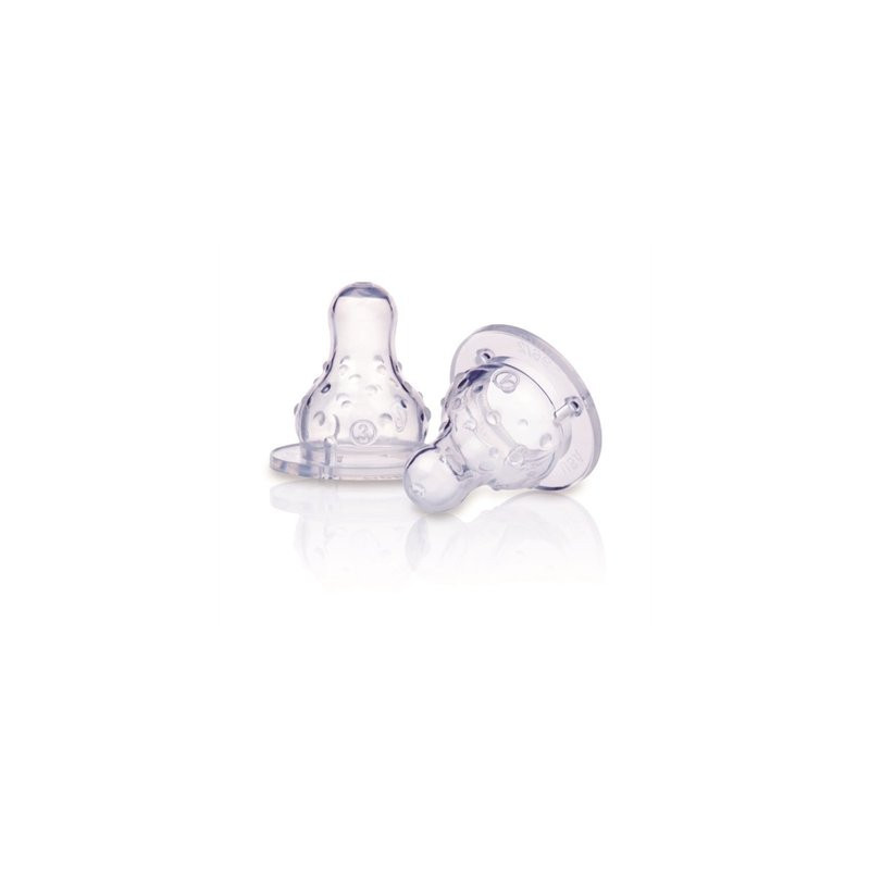 2 tétines nuby flux variable 0mois