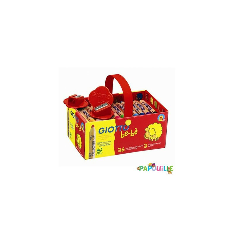 Pack crayons de couleur maxi