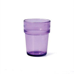 Gobelet empilable copolyester 20cl bleu