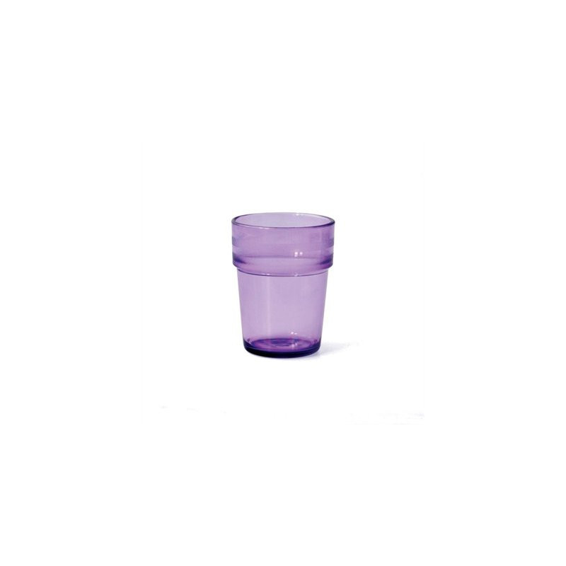 Gobelet empilable copolyester 20cl bleu
