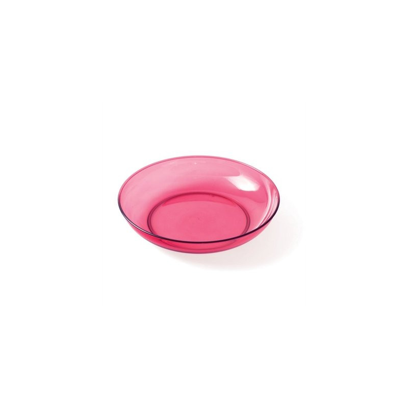 Assiette creuse copolyester bleue