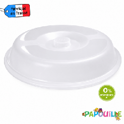 Couvre assiette polypropylène diam 18,8cm