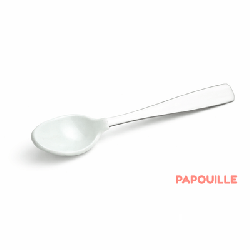 cuillère bébé douce en silicone long manche inox