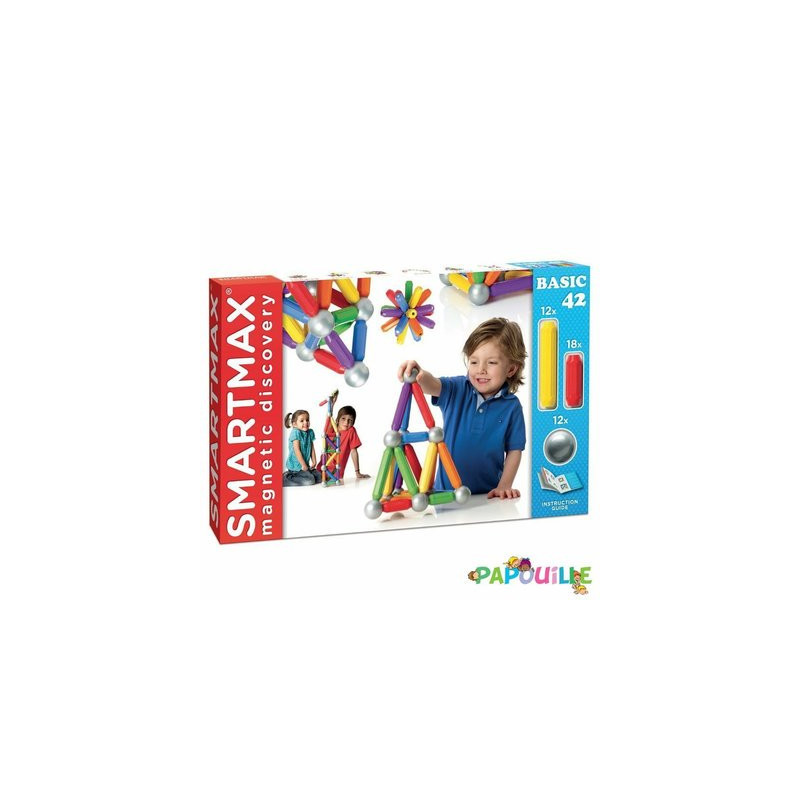Blocs de construction magnétique basic 42 pieces