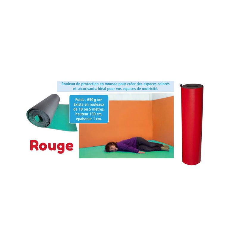 Rouleau de protection de sol ou mur en mousse pvc