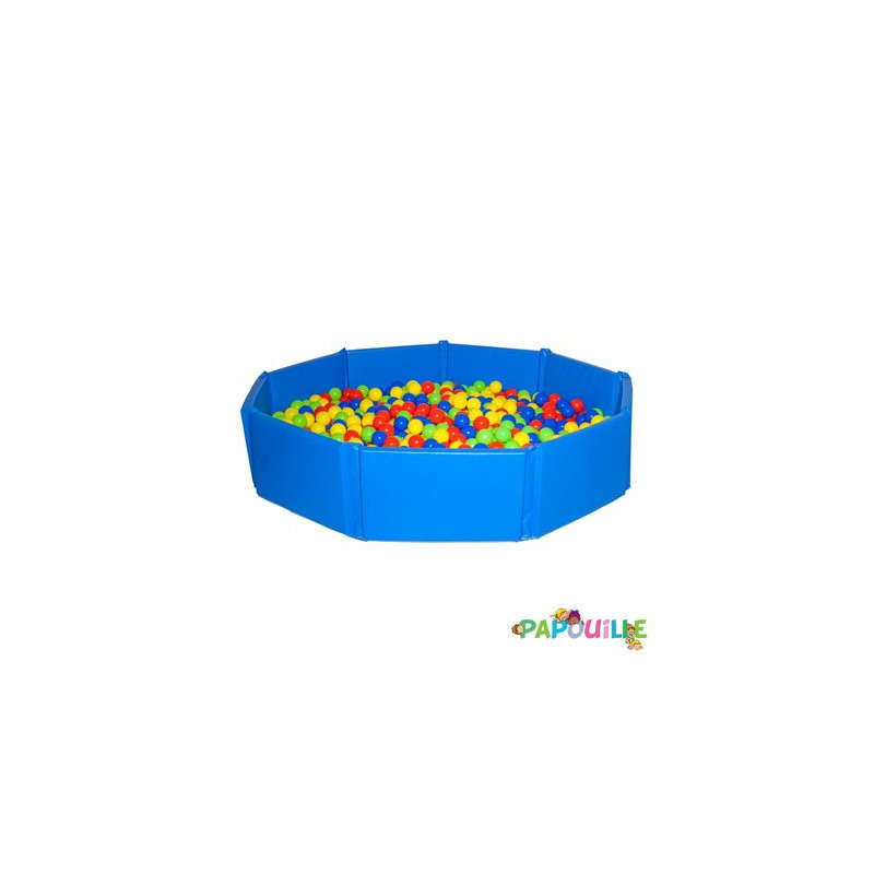 Piscine à balle pliante en mousse pvc 200 x 40 cm