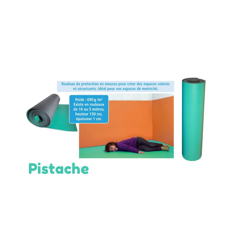 Rouleau de protection 10 mètres bleu