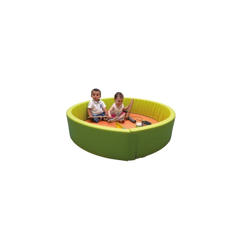 Parc en mousse rond enfant