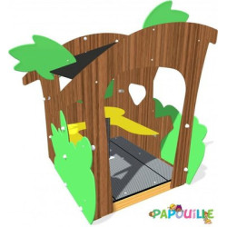 Cabane enfant en résine kahut la discut
