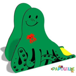 Toboggan jeu extérieur pour enfant poulpe