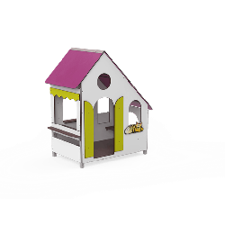 Maisonnette enfant extérieur en bois fixation courte