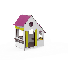 Maisonnette enfant extérieur en bois fixation courte