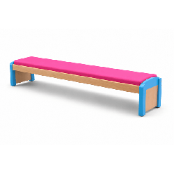 Banc scolaire sans dossier naturel wkc tc