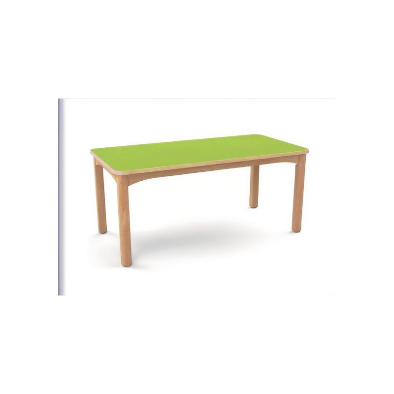 Table en bois 120 x 60 t00 h.36cm wkc