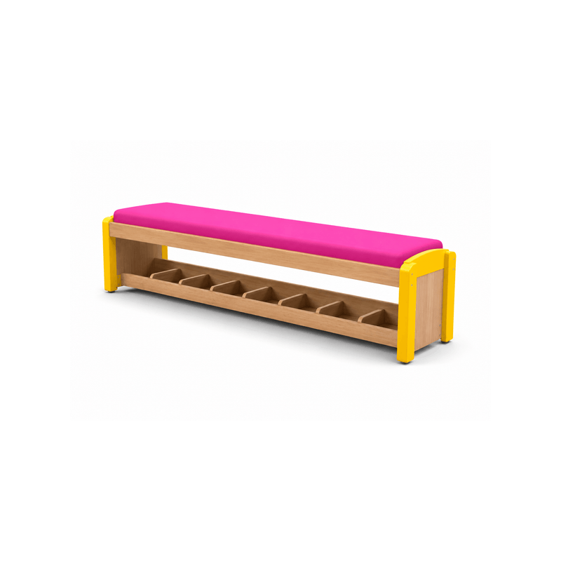 Banc d'accueil naturel