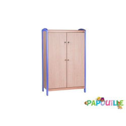 Armoire 2 portes naturel
