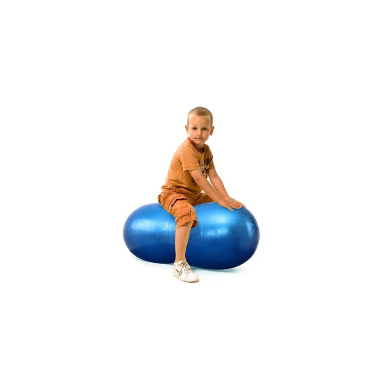 Ballon gymnic physio roll 60 cm bleu