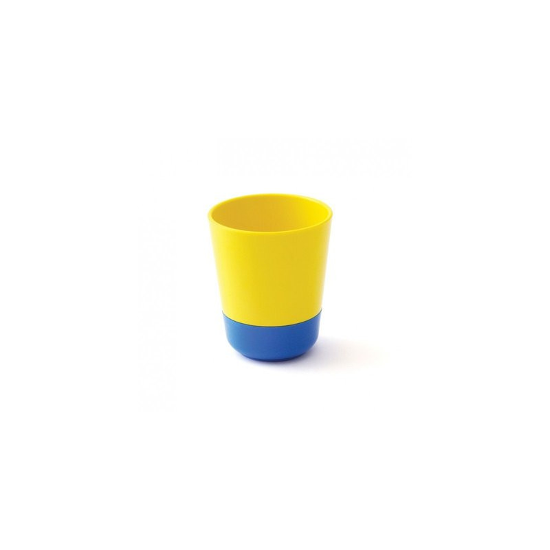 Gobelet Mélamine Antidérapant 16 Cl Jaune - Bleu