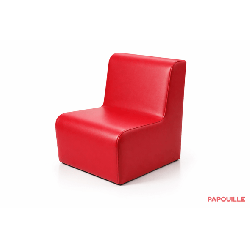 Chauffeuse droite unie hauteur d'assise 32 cm