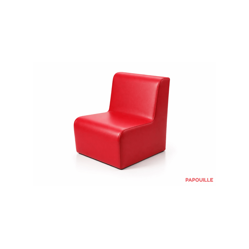 Chauffeuse droite unie hauteur d'assise 32 cm