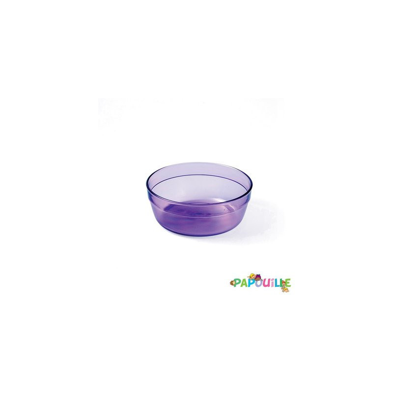 Coupelle copolyester 35 cl transparent bleu