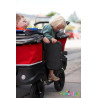 Poussette chariot quadruple kiddy bus tortue deluxe 4 places