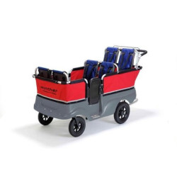 Poussette chariot bus tortue kiddy 6 places