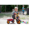 Tricycle maternelle avec benne mini viking bleu