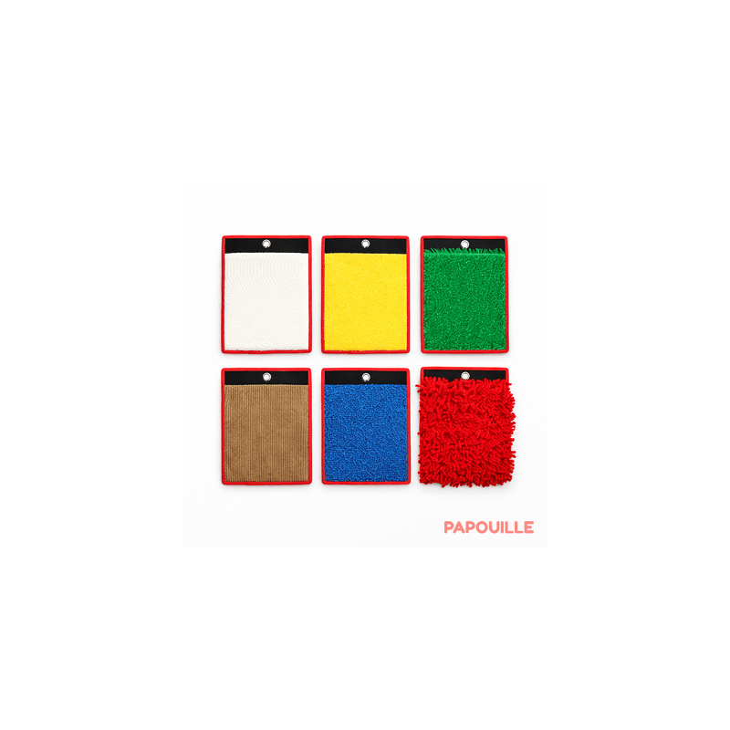 Dalles tapis sensorielles lot de 6