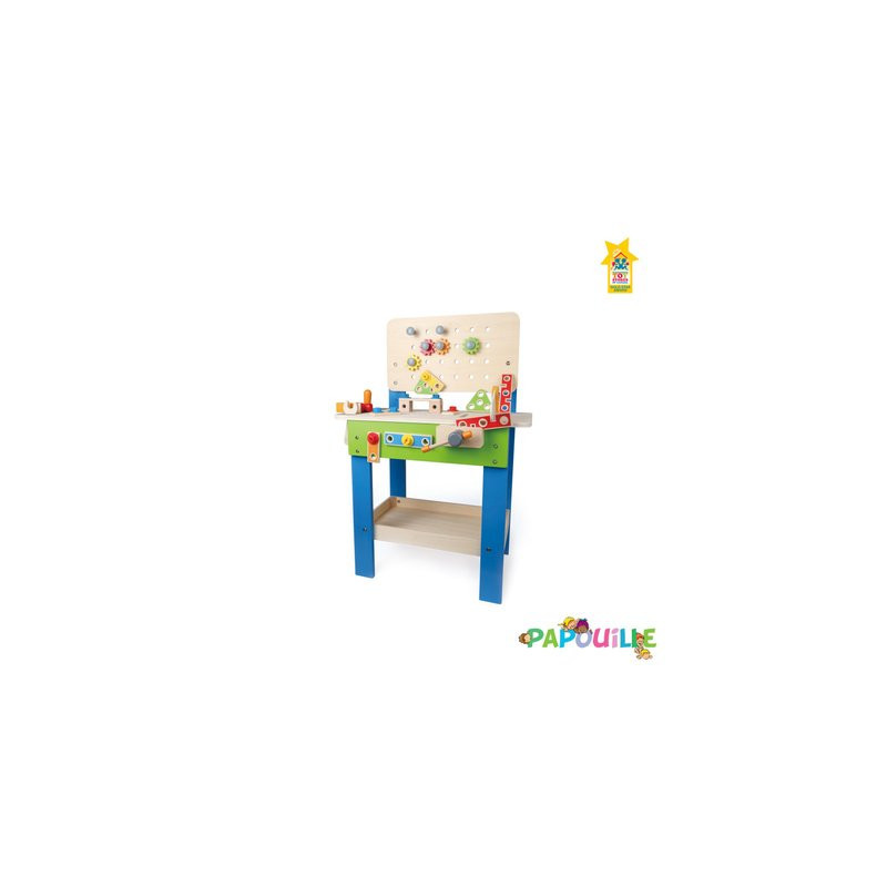 Grand établi bois du bricoleur