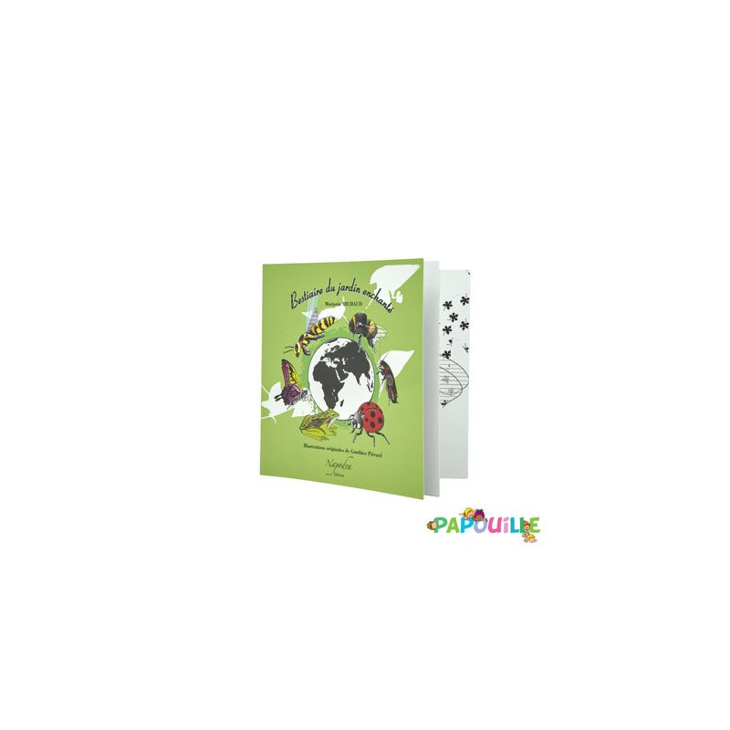 Bestiaire du jardin enchanté livre enfant