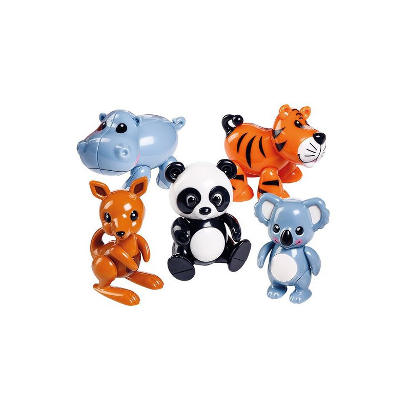 Figurines articulées animaux sauvage