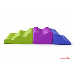 Kit vague a petit pas 3 modules en mousse pvc v2