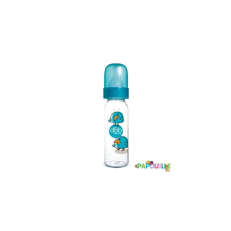 Biberon polypropylène regul air 240ml tétine nn silicone turquoise
