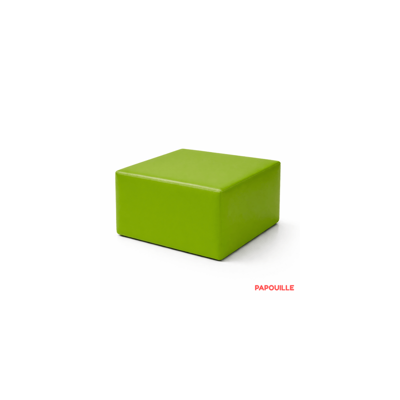 Module bloc carre en mousse pvc h.23cm fuchsia