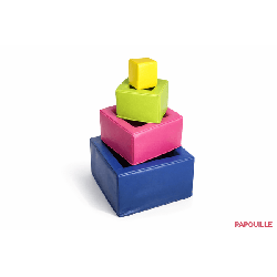 Module 4 cubes mousse en pvc