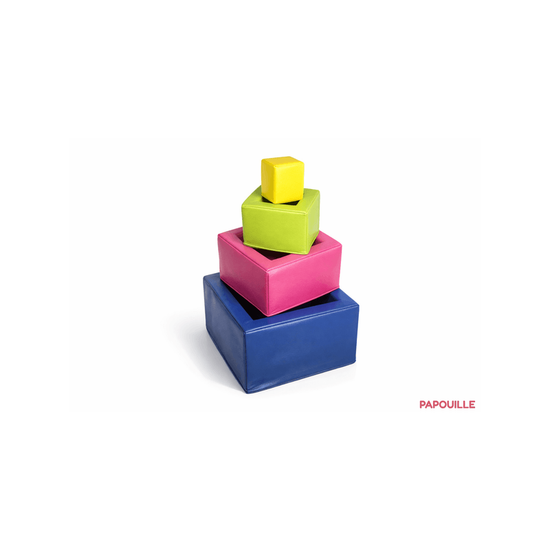 Module 4 cubes mousse en pvc