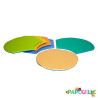 Tapis motricité libre pétales 240x240x2cm