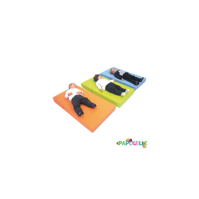 Matelas pliable, empilable mousse 110 x 60