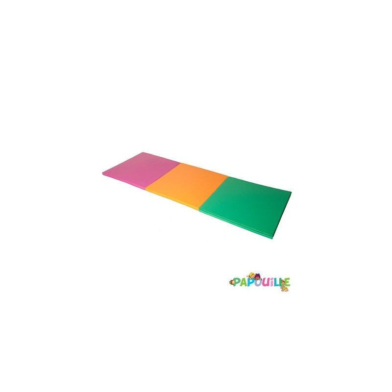 Tapis de réception pliant 3 parties en mousse pvc 300x100x5cm