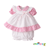 Ensemble poupon fille robe plus culotte 52 cm