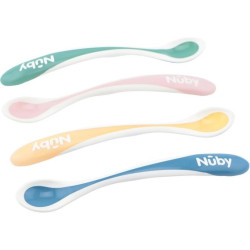 Cuillère thermosensible à bord doux – paquet de 4 - 3m+