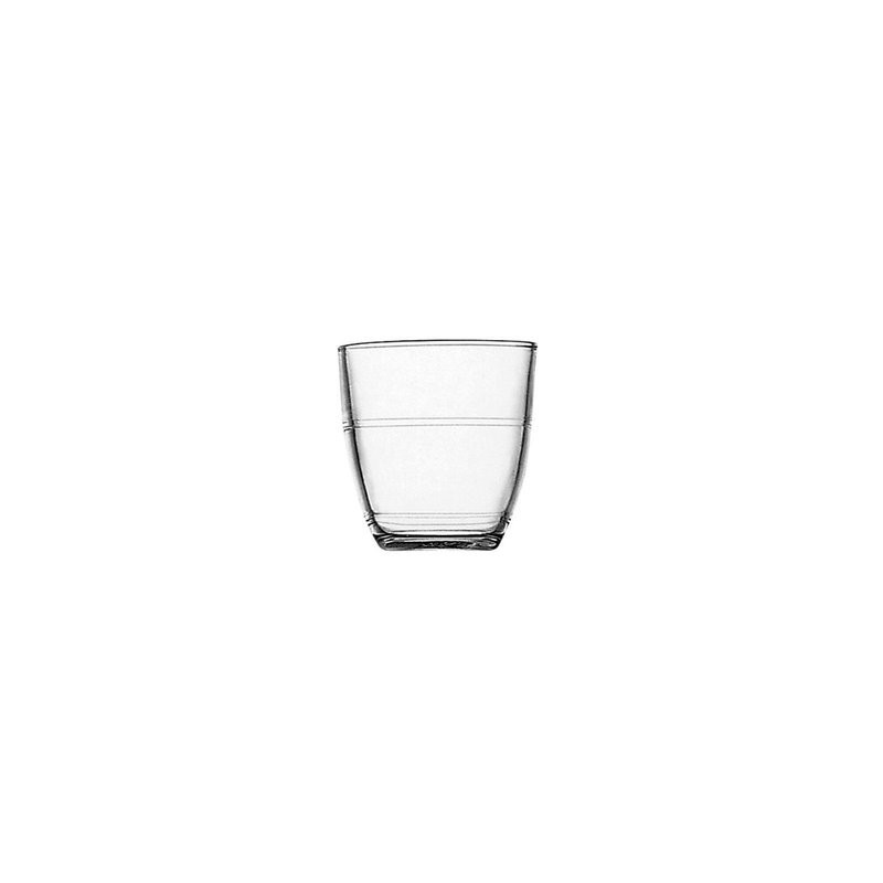 Lot de 6 gobelets duralex en verre trempé 16cl empilable