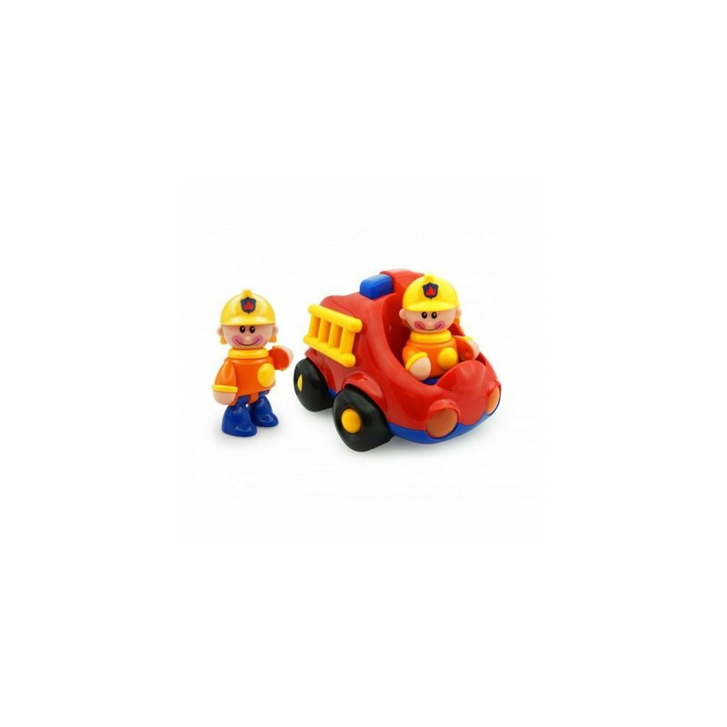Camion de pompier avec 2 figurine de pompier